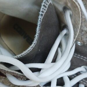 Converse Brown and White Sneakers with Classic Design